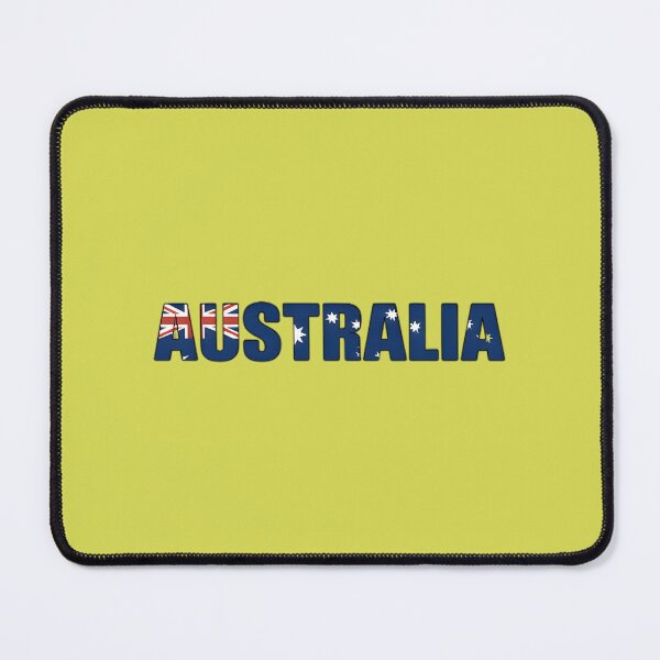 Item preview, Australia text with flag no background designed and sold by CreationsNicB.