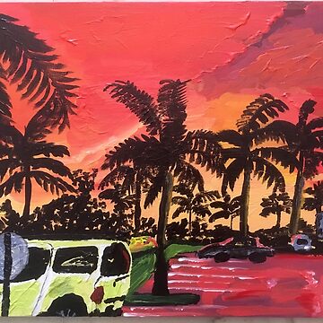 Artwork thumbnail, Florida Parking Lot by Malinda Knowles