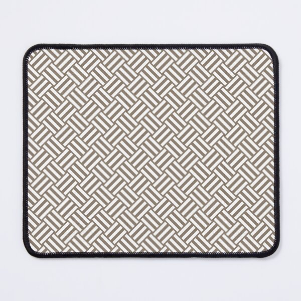 Item preview, Taupe And White Basket Weave Pattern designed and sold by pattern-archive.