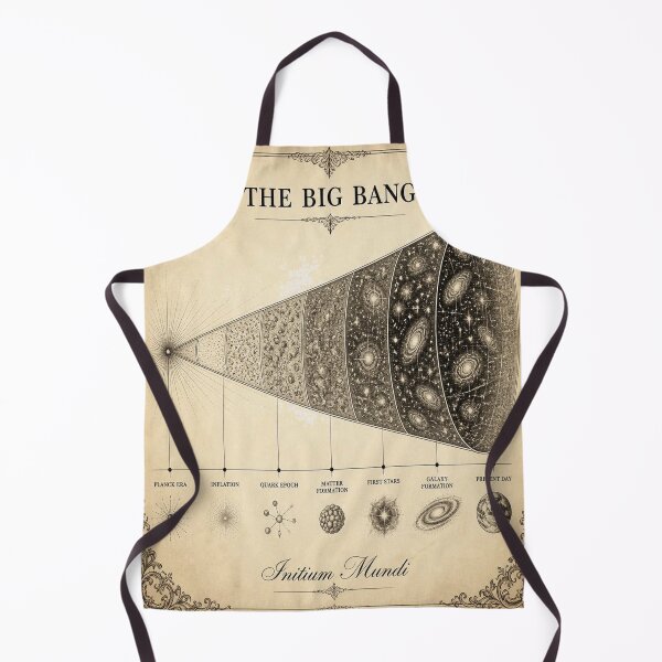 Aperçu de l'œuvre Big Bang Vintage Ivory Astronomical Engraving créée et vendue par SunnyDesign82.