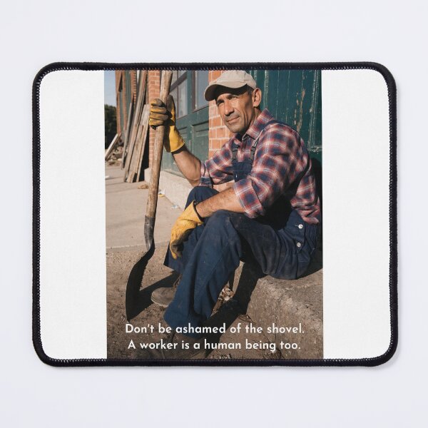 Item preview, man and work designed and sold by Nela-&-Lena.