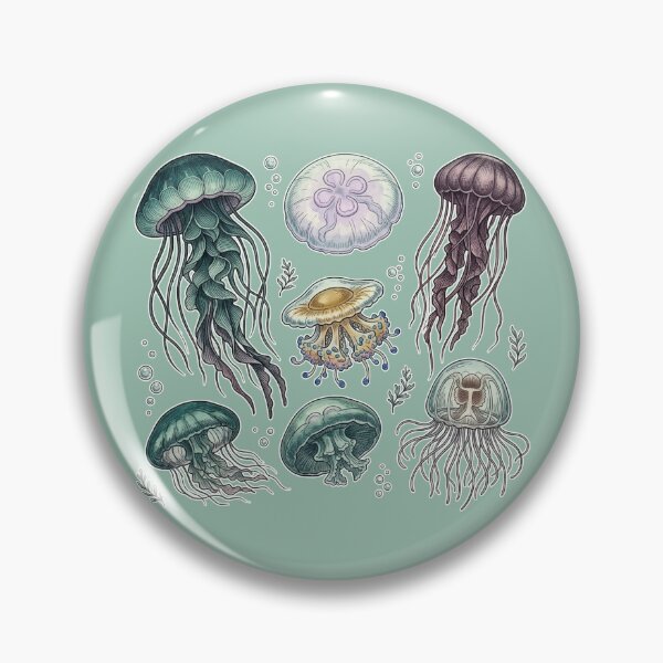 Item preview, Jellyfish illustration designed and sold by snoWorkshop.
