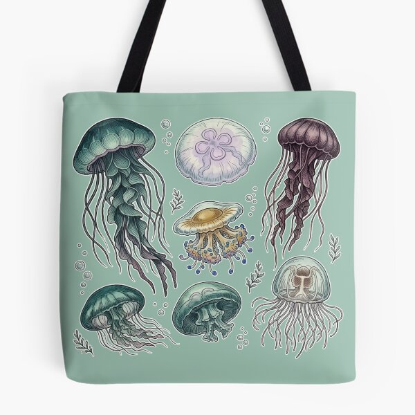 Item preview, Jellyfish illustration designed and sold by snoWorkshop.