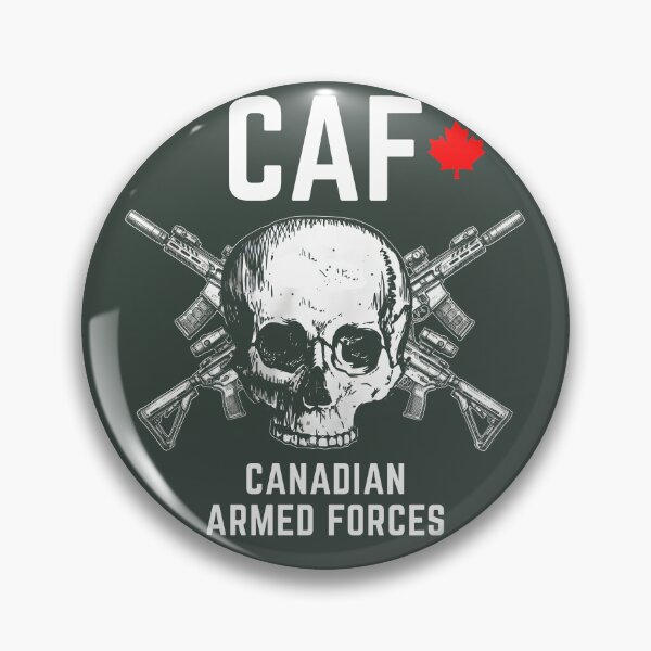 Item preview, Canadian Armed Forces Patriotic Skull  designed and sold by HowToCanadian.