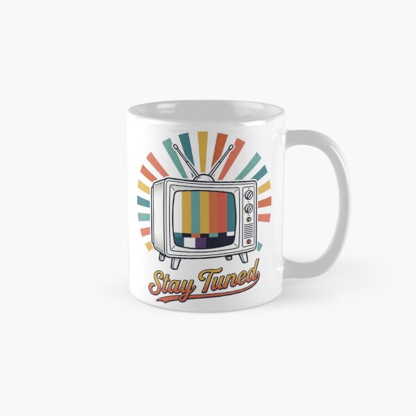Item preview, Stay Tuned Retro TV Design designed and sold by AImemeLab.