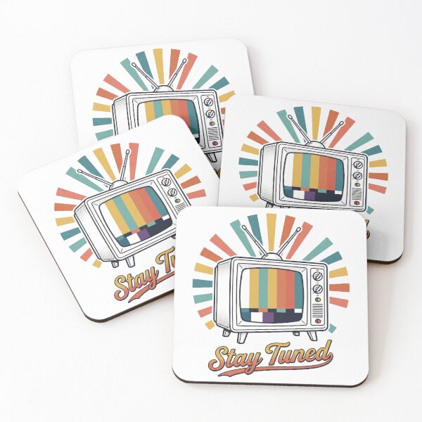 Item preview, Stay Tuned Retro TV Design designed and sold by AImemeLab.