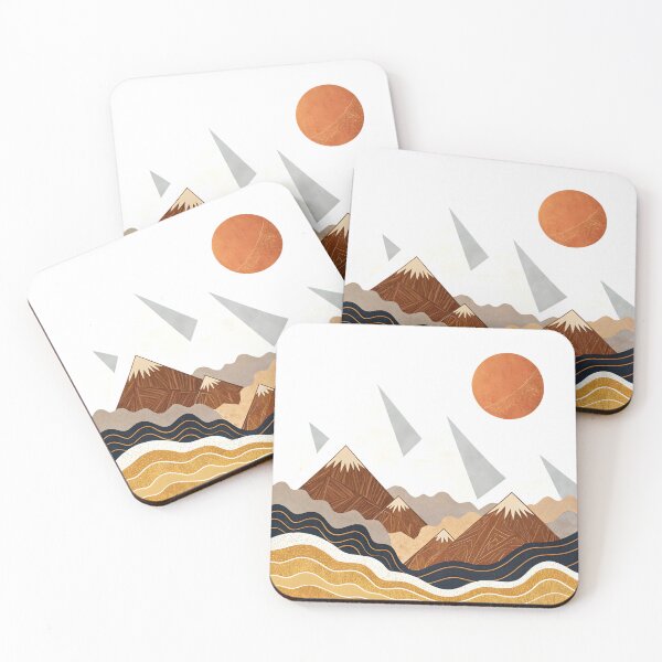Item preview, Mountains waves designed and sold by trendspatterns.