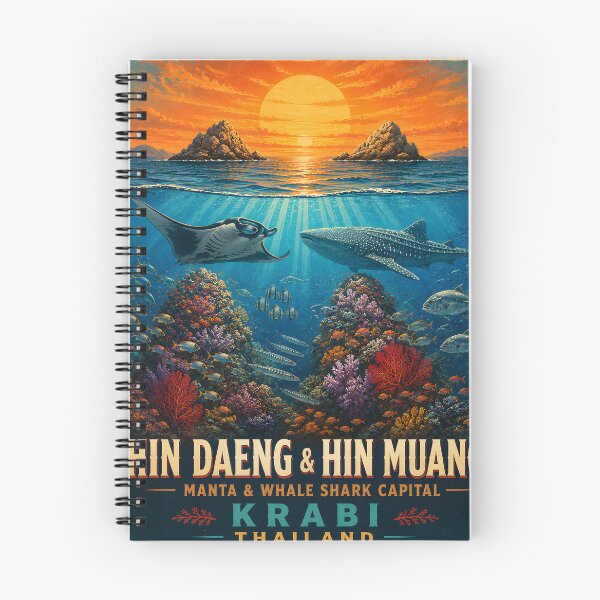 Item preview, Hin Daeng & Hin Muang – Manta & Whale Shark Capital, Krabi, Thailand designed and sold by Spirit of Siam.
