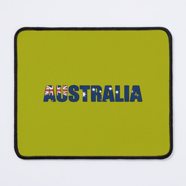 Item preview, Australia text with flag no background designed and sold by CreationsNicB.