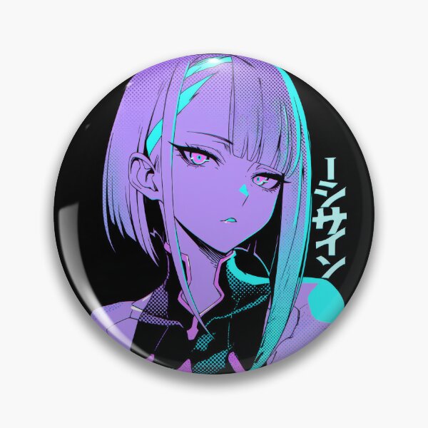 Item preview, Cyberpunk Lucy Halftone  designed and sold by AnimeArsenalPrints.