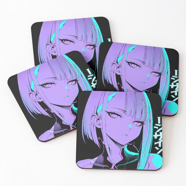 Item preview, Cyberpunk Lucy Halftone  designed and sold by AnimeArsenalPrints.