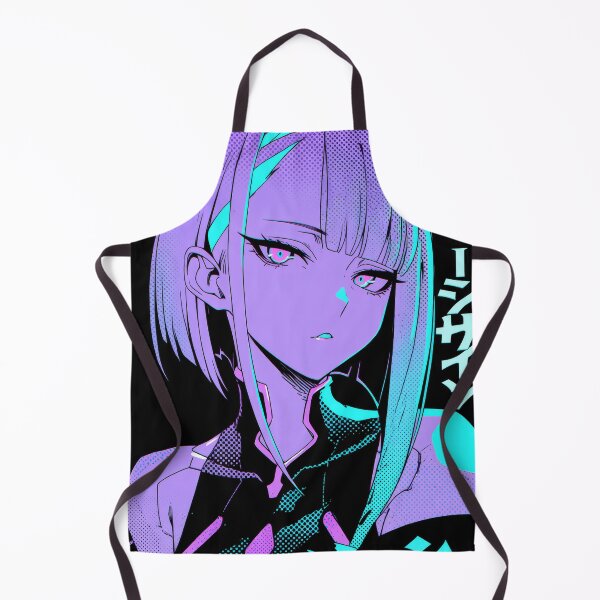 Item preview, Cyberpunk Lucy Halftone  designed and sold by AnimeArsenalPrints.