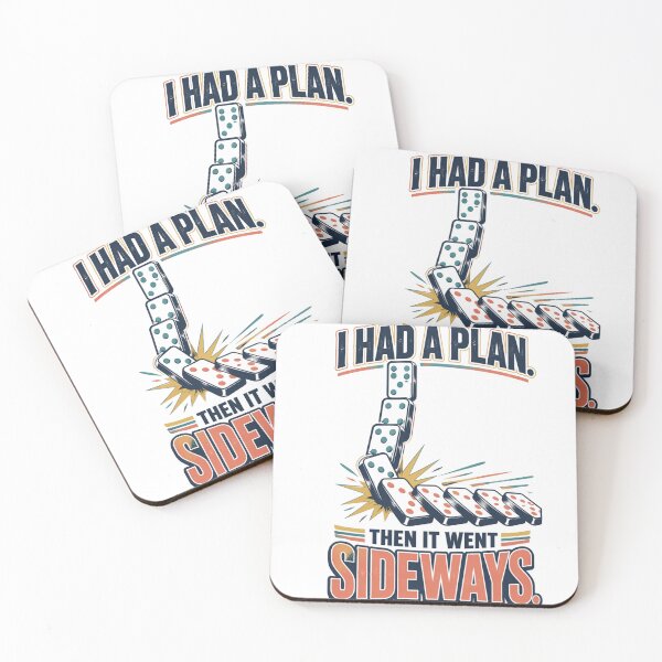 Item preview, I Had a Plan Then It Went Sideways Funny Life Humor designed and sold by Print Loft.