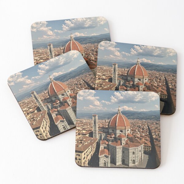 Item preview, Majestic Florence Duomo Cathedral Aerial View Italy designed and sold by UmSkelig834.