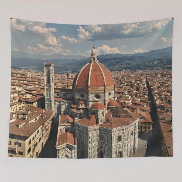 Item preview, Majestic Florence Duomo Cathedral Aerial View Italy designed and sold by UmSkelig834.