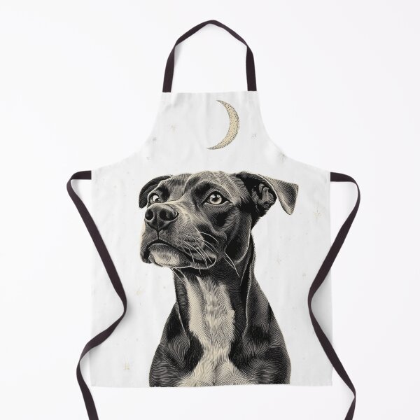 Item preview, Celestial Pitbull Portrait designed and sold by Stardustcoveco.
