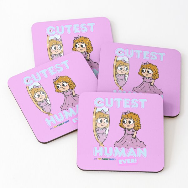 Item preview, Cutest Human Ever Mirror designed and sold by thefamilypet.