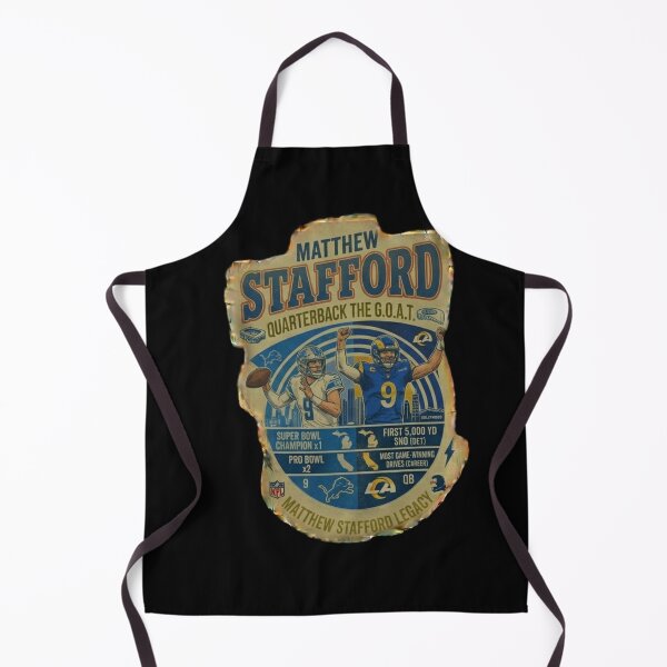 Item preview, Matthew Stafford GOAT Rams Super Bowl QB designed and sold by ThatFootball12.