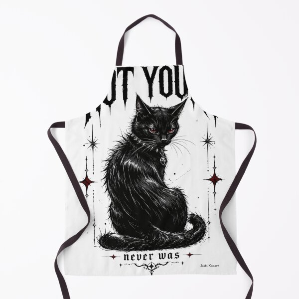 Item preview, Not Yours — Black Cat Gothic designed and sold by JabbiKamost.