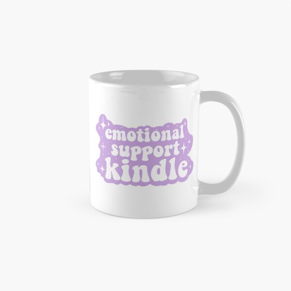 Item preview, Emotional support kindle purple  designed and sold by RavenAMarie .
