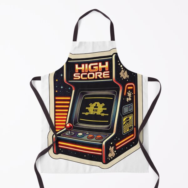 Item preview, Vintage Distressed Arcade Sticker - High Score Retro Gaming Decal designed and sold by GeekStickerLab.