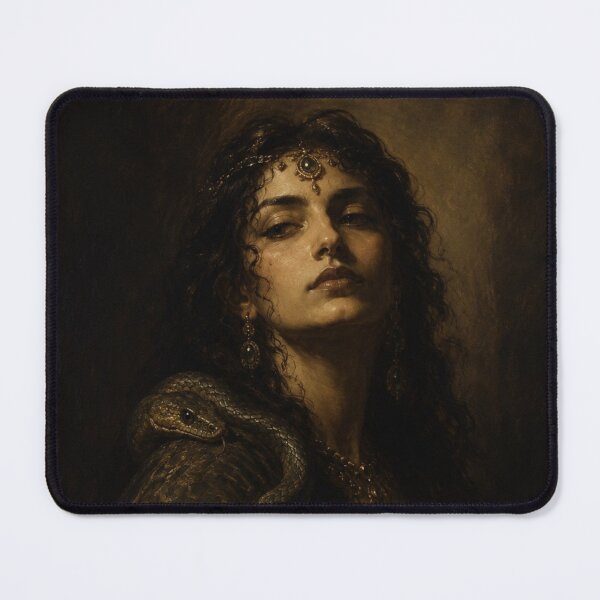 Item preview, Shahmaran Serpent Queen Portrait | Defeated Legends  designed and sold by Tinylegends.