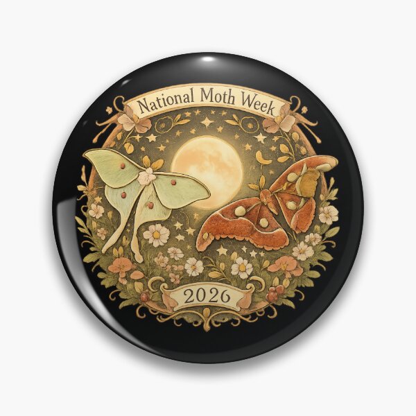 Item preview, National Moth Week 2026 designed and sold by Davestre Designs.