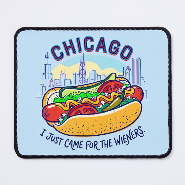 Item preview, I Just Came For The Wieners-Chicago Style Hot Dog designed and sold by ThreadRiotTees.