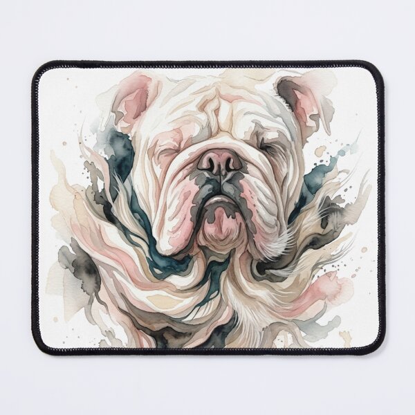 Item preview, White Bulldog designed and sold by Animals Art.
