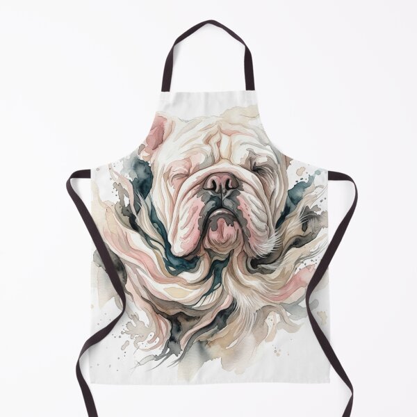 Item preview, White Bulldog designed and sold by Animals Art.
