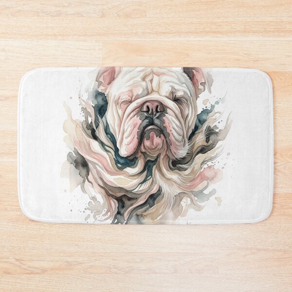 Item preview, White Bulldog designed and sold by Animals Art.