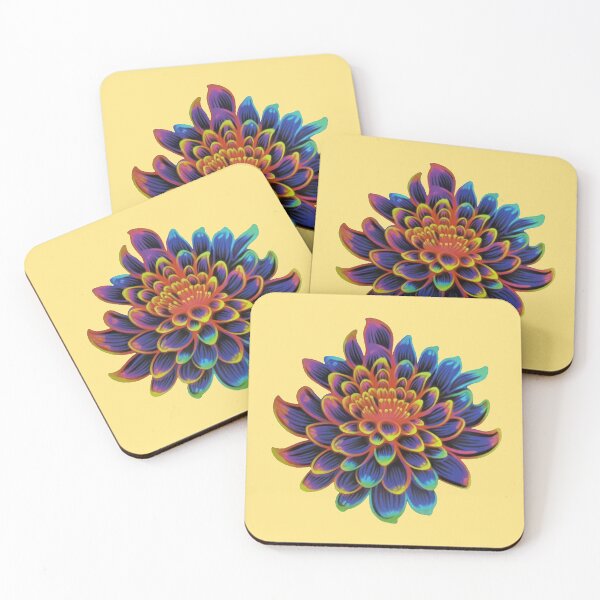 Item preview, Colorful flower designed and sold by PumpkinStudioPL.