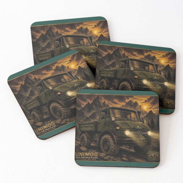 Item preview, Mercedes Unimog Exploration Painting designed and sold by Dimensionality.