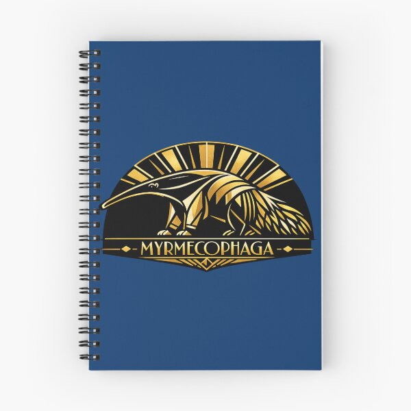 Item preview, Myrmecophaga Art Deco Giant Anteater designed and sold by PunchDrop.