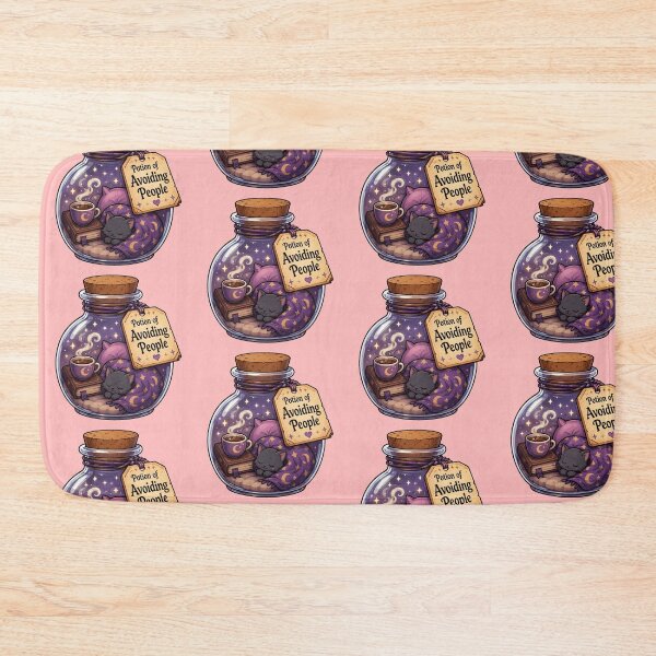 Item preview, Potion of Avoiding People Funny Cat - Cute Introvert Magic designed and sold by MythoWorldddd.