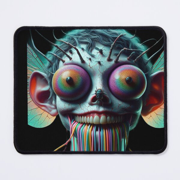 Item preview, Rainbow Compound Eyes – Uncanny Fly Infestation Boy designed and sold by LujziWorld.