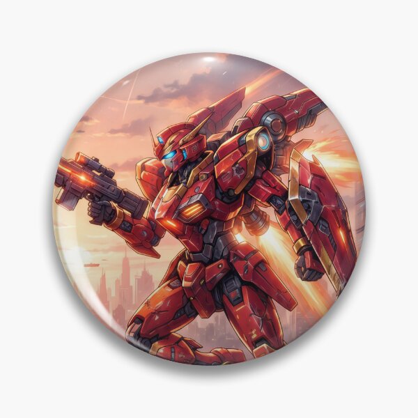Item preview, machine red and gold designed and sold by Crimsonmerchant.