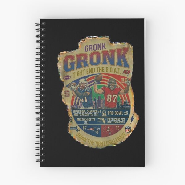 Item preview, Gronk Patriots GOAT Tight End designed and sold by ThatFootball12.