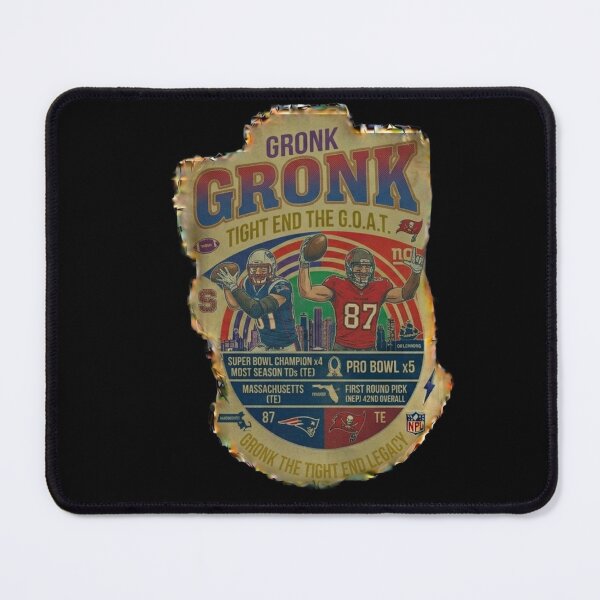 Item preview, Gronk Patriots GOAT Tight End designed and sold by ThatFootball12.