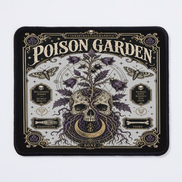 Item preview, Poison Garden Gothic Botanical Occult Art designed and sold by InkspirationGraphics.