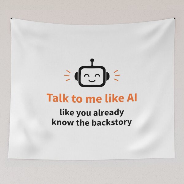 Item preview, All Knowing AI Robot Humor designed and sold by AntiqueImages.