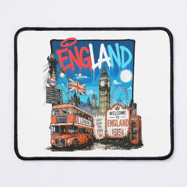 Item preview, England Urban Graffiti Design | Street Art Edition designed and sold by AtuqStudio.