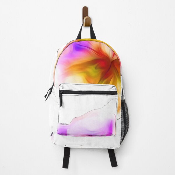 Item preview, Rainbow Multicolor Bloom Watercolor Flower Abstract designed and sold by MoqunaDesign.