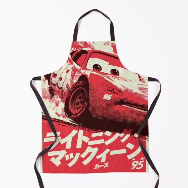 Item preview, Vintagr Mcqueen Duotone Cherry Red designed and sold by AnimeArsenalPrints.