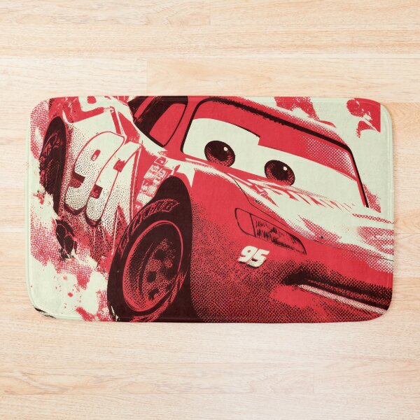 Item preview, Vintagr Mcqueen Duotone Cherry Red  designed and sold by AnimeArsenalPrints.