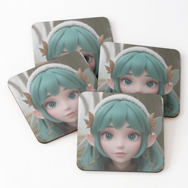 Item preview, Enchanting Winter Forest Fairy Portrait designed and sold by MoonGlyphSilence.