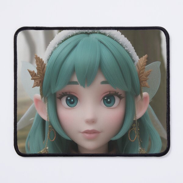 Item preview, Enchanting Winter Forest Fairy Portrait designed and sold by MoonGlyphSilence.