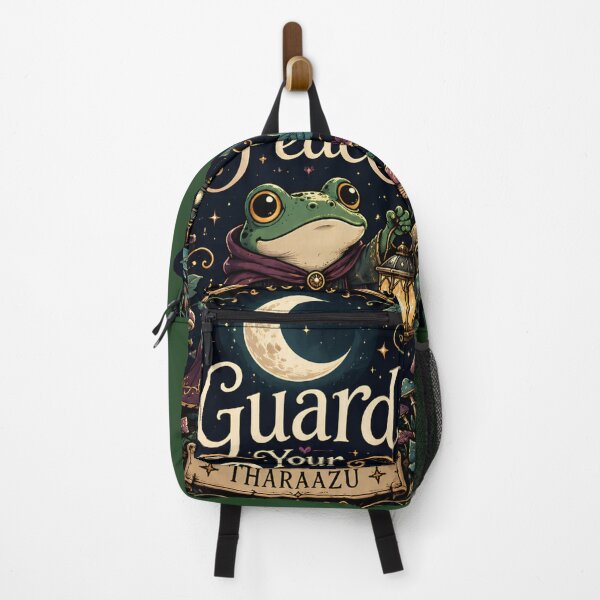 Item preview, Guard Your Peace Medieval Frog Gothic Sticker designed and sold by Tharaazu.