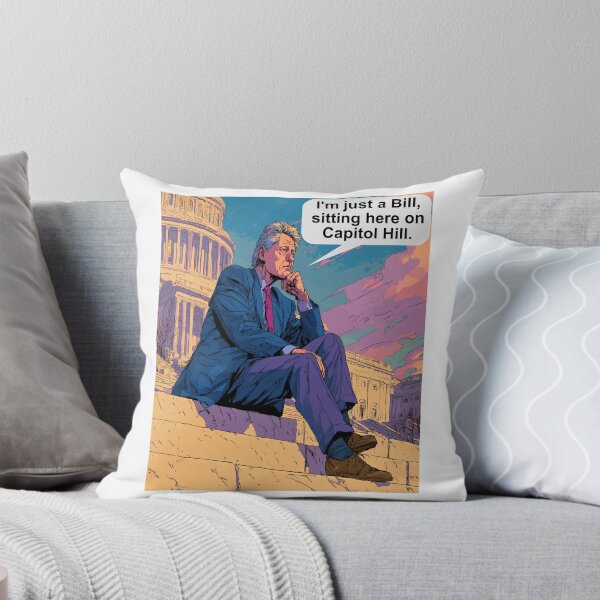 Item preview, I'm Just a Bill Sitting on Capitol Hill | Snarky Political Pop Art Parody designed and sold by Ignorant-Artist.