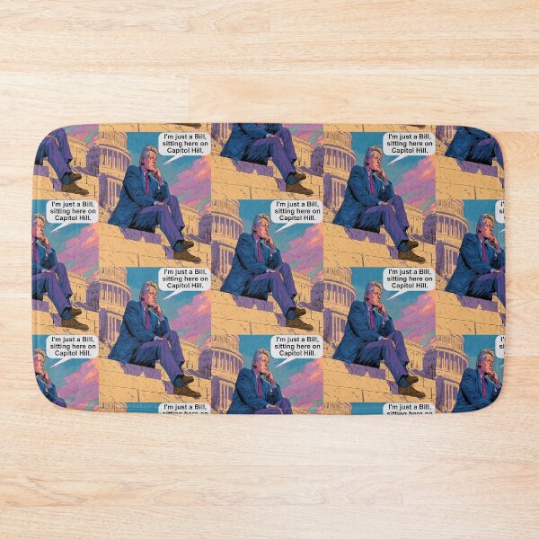 Item preview, I'm Just a Bill Sitting on Capitol Hill | Snarky Political Pop Art Parody designed and sold by Ignorant-Artist.
